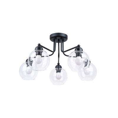 Żyrandol Selena C5 transparent E27