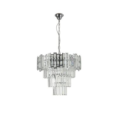 Żyrandol CEDR 5 E14 transparentny