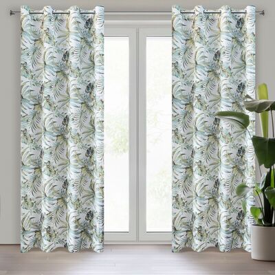 Zasłona gotowa Borneo 140 x 250 cm zielony