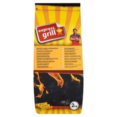 Brykiet z węgla drzewnego 2 kg Express grill