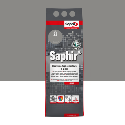 Sopro Fuga Saphir 2 kg kamienny szary 22