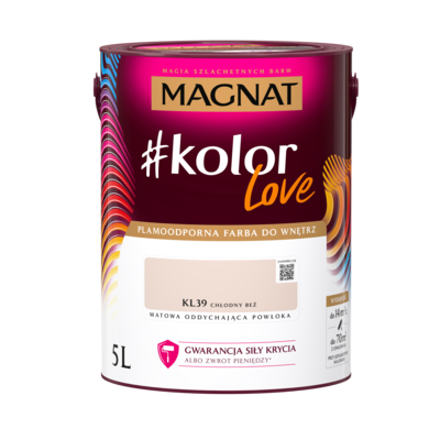 MAGNAT Farba #Kolor Love KL39 chłodny beż 5 l