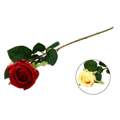 Róża sztuczna 65 cm