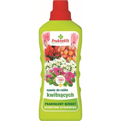Nawóz do roślin kwitnących butelka 1,1 kg Fruktovit