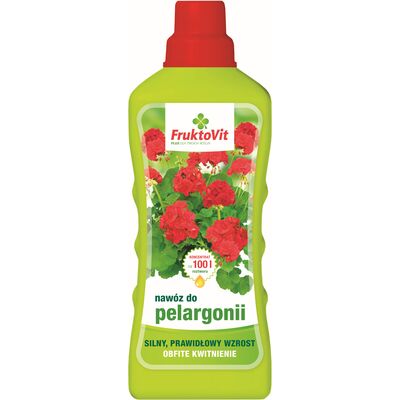 Nawóz do pelargonii butelka 1,1 kg Fruktovit