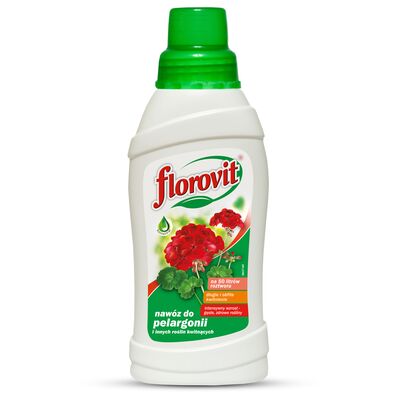 Nawóz do pelargonii i innych roślin kwitnących butelka 0,55 kg Florovit