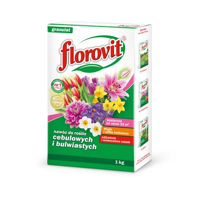 Nawóz do roślin cebulowych i bulwiastych karton 1 kg Florovit