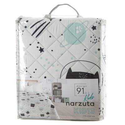 Narzuta KID/13 170 x 210 cm miętowo-czarny