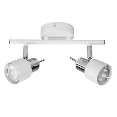 Reflektor 2-punktowy ORO STERNA 2xGU10 biały