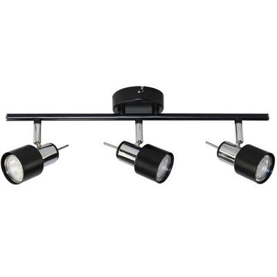 Reflektor 3-punktowy ORO STERNA 3xGU10 czarny