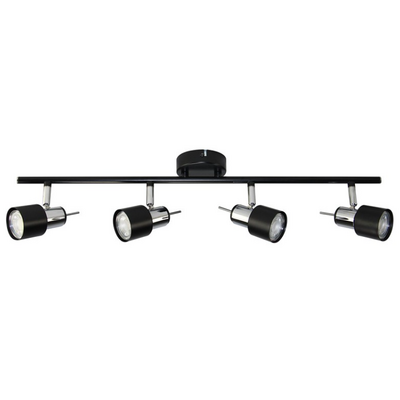 Reflektor 4-punktowy ORO STERNA 4xGU10 czarny