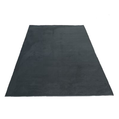 Dywan SUPER SOFT 60 x 100 cm grafit/czarny