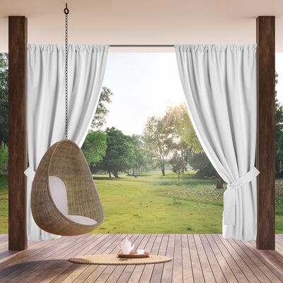 Zasłona gotowa z tunelem GARDEN 200 x 155 cm biały