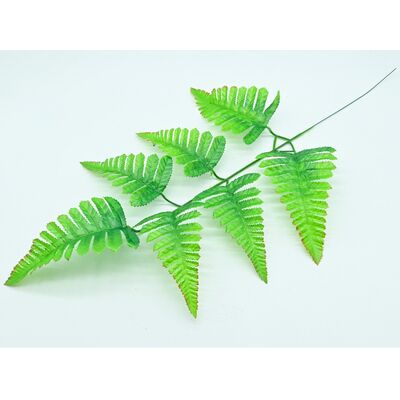 Liść paproci sztuczny gałązka 68 x 40 cm