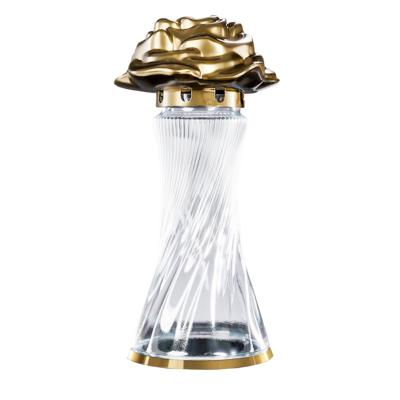 Znicz Rose Deluxe 18 x 40 cm 52 h 160 g złoty / czarny