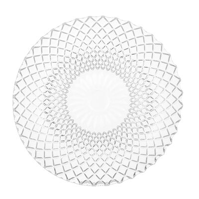 Talerz szklany 15,5 cm solaris