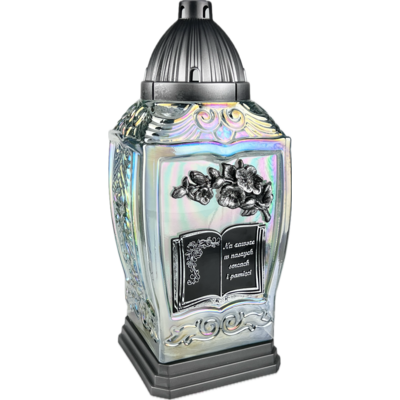 Znicz S6 księga 16 x 34 cm 66 h 180 g srebrny