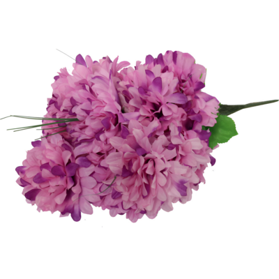 Bukiet 18 sztucznych Chryzantem 56 cm