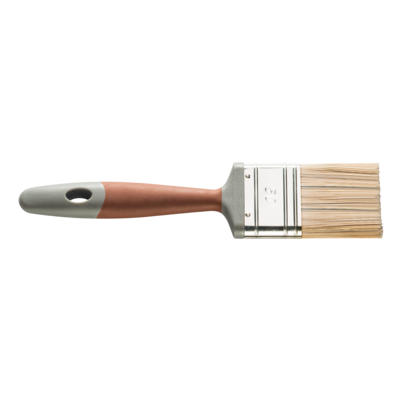Pędzel płaski 2k seria 90 70 mm brązowy