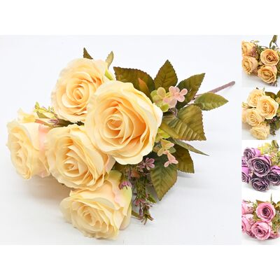 Róża sztuczna bukiet 40 x 14 cm