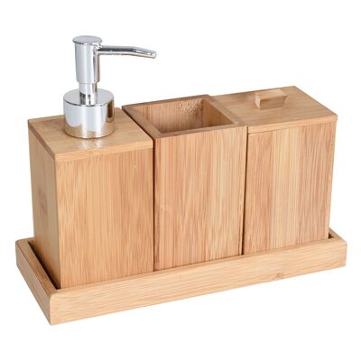 Zestaw łazienkowy LAOS bambusowy