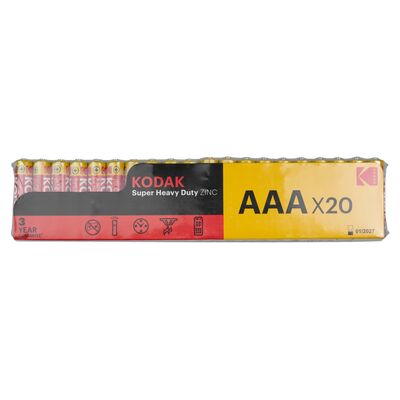 Baterie kodak AAA r3 20 sztuk