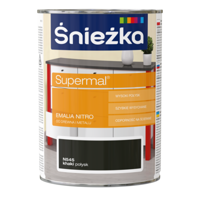 Emalia Nitro khaki 0,8 l