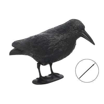Ptak sztuczny kruk 40 x 13 x 20 cm
