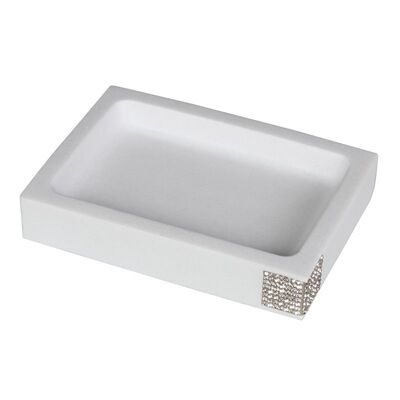 Mydelniczka Chiq 11 x 8 x 2 cm biały