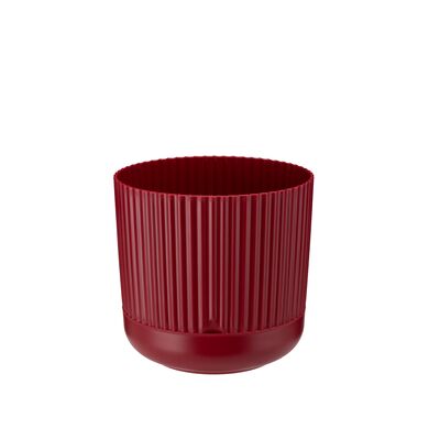 Doniczka z podstawką NOSTALGIA 16 cm 29402 bordo