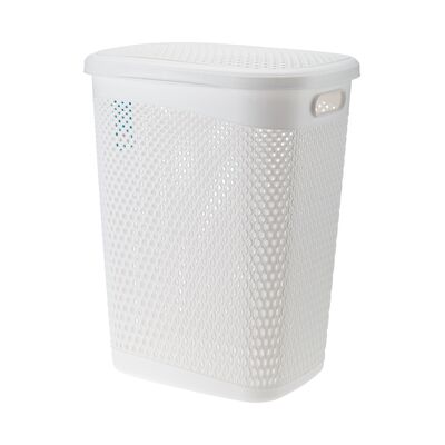 Kosz na bieliznę 55 l Orion 02893 biały