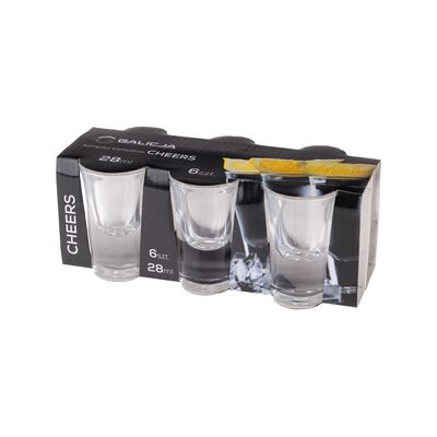 Komplet kieliszków CHEERS 28 ml 6 sztuk 29746