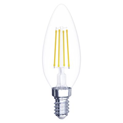 Żarówka LED Filament candle 6W E14 neutralna biel