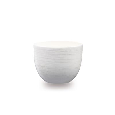 Donica ceramiczna Baryłka 4 R0123 22 cm beżowy