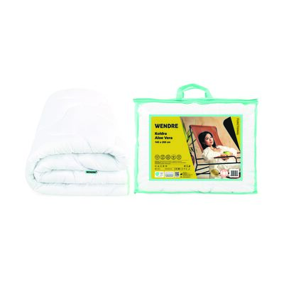 Kołdra Aloe Vera 140 x 200 cm biały