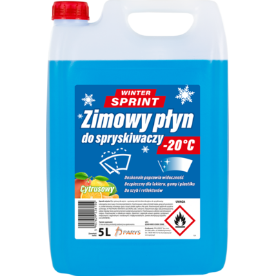 Zimowy płyn do spryskiwaczy 5 l -20 C° Winter Sprint