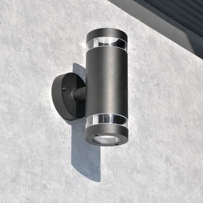 Kinkiet zewnętrzny RINO prosty czarny 2xGU10