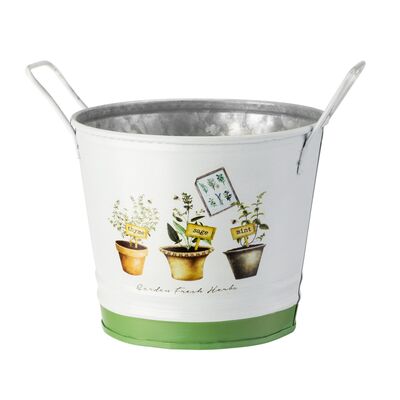 Osłonka metal HERBS 14 cm 27286