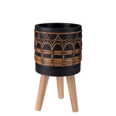 Donica BOHO 21,5 cm 28490 czarny