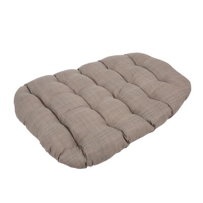 Poduszka na fotel wiszący trapez 144 x 90 x 10/12 cm beżowy