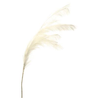 Gałązka sztuczna 122 cm biała