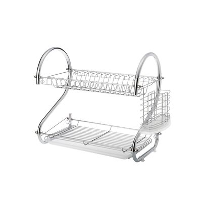 Suszarka do naczyń silikonowa Camelia 2 poziomy biała