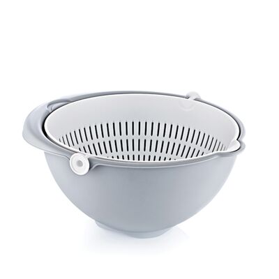 Miska-cedzak STELLA 2w2 nordic grey