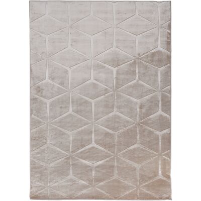 Dywan Alaska 80 x 150 cm geometryczny beżowy