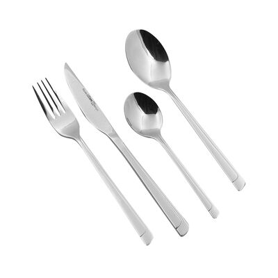 Komplet 24 sztućców Cosmo pudełko folk