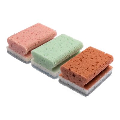 Zmywak Praktyczna kuchenny profilowany 3 sztuk