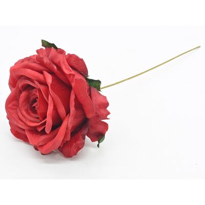 Róża sztuczna pik 27 x 10 cm