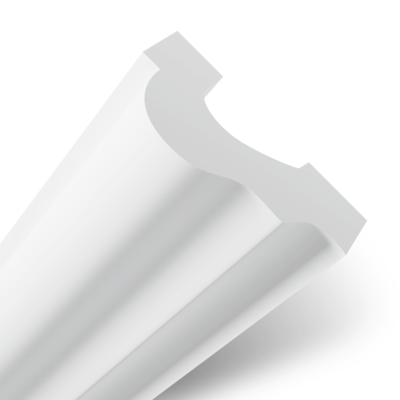 Listwa ścienna homeme WD04B 4 x 200 cm biała