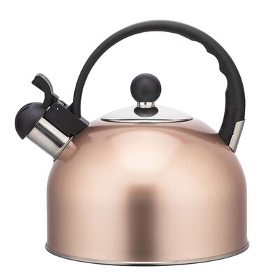 Czajnik nierdzewny 2,5 l hot drop szampańskie złoto