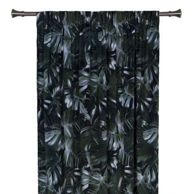 Zasłona z taśmą MANUA 140 x 300 cm, kolor zielony